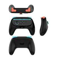 2-Pack Grip Kit untuk Nintendo Switch 2 Pengontrol Kiri Kanan Pegangan Joypad Portabel Braket Set Gaming