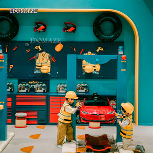 Early Education Toddler Park Indoor Playground <strong>Mini</strong> Playhouse Role <strong>Play</strong> Interactive Games Set Pretend <strong>Play</strong> House For Kids - Product Image 4