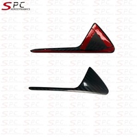 Pièces de garniture de garde-boue avant en Fiber de carbone SPC modèle Y pour Tesla modèle 3 couverture de caméra de vue latérale en Fiber de carbone pour Tesla modèle Y Aerokit
