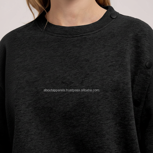 Ensembles deux pièces pour femmes avec logo personnalisé Sweat-shirt et pantalon en tissu polaire pour femmes Ensembles de sweat-shirts de yoga deux pièces pour femmes - Product Image 1