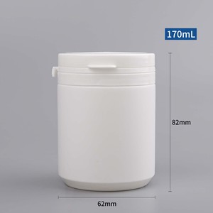 Flaconi Rotondi in HDPE da 200ml e 150ml con Tappo a Strappo, Prezzo di Fabbrica, Contenitori Vuoti per <span class=keywords><strong>Capsule</strong></span> Proteiche - Vendita all'Ingrosso - Product Image 3