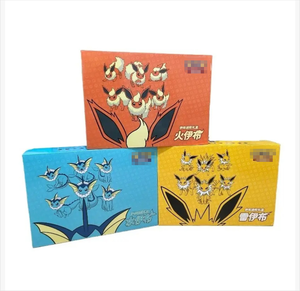 Hvatabox Authentique Chinois rare Eau Feu et Tonnerre Evoli <span class=keywords><strong>Coffret</strong></span> Cadeau Avancé <span class=keywords><strong>Vmax</strong></span> Flash Card Pokemoned Cards Booster Box - Product Image 3
