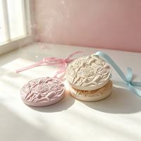 Diffuseur d'arômes en pierre en gros, diffuseur de parfum en plâtre de gypse en forme de fleur, pierre parfumée pour huiles essentielles, désodorisant pour la maison et la voiture, OEM