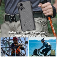 Étui de téléphone MOTOROLA Edge 2024 de luxe, résistant aux chocs, en PC rigide, avec motif tressé, dos décoré, couleur personnalisée
