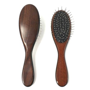 Cepillo <span class=keywords><strong>de</strong></span> masaje <span class=keywords><strong>de</strong></span> plástico <span class=keywords><strong>de</strong></span> color madera, cepillo <span class=keywords><strong>de</strong></span> pelo <span class=keywords><strong>de</strong></span> paleta ovalada <span class=keywords><strong>de</strong></span> metal, para <span class=keywords><strong>enredos</strong></span> húmedos, venta al por mayor - Product Image 5