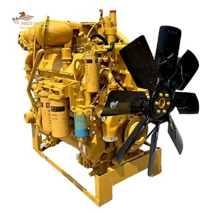 เครื่องยนต์ดีเซลแท้รุ่น C3408 หมายเลขอะไหล่ 4W9127 สำหรับรถขุด Caterpillar CAT C3408C ชุดประกอบเครื่องยนต์ - Product Image 1