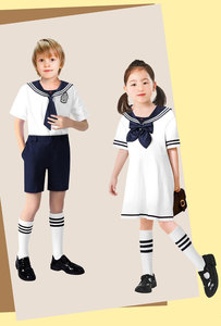 子供のための高品质の生地卸売天然と新鲜な学校の制服 - Product Image 6