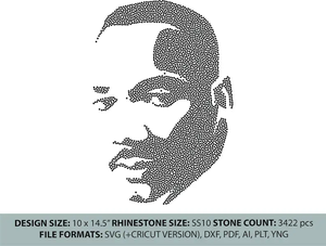 Dreams Never Die (MLK) -คำ<span class=keywords><strong>สั่ง</strong></span>ซื้อที่กำหนดเองการโอนพลอยเทียมแบบกำหนดเอง - Product Image 5