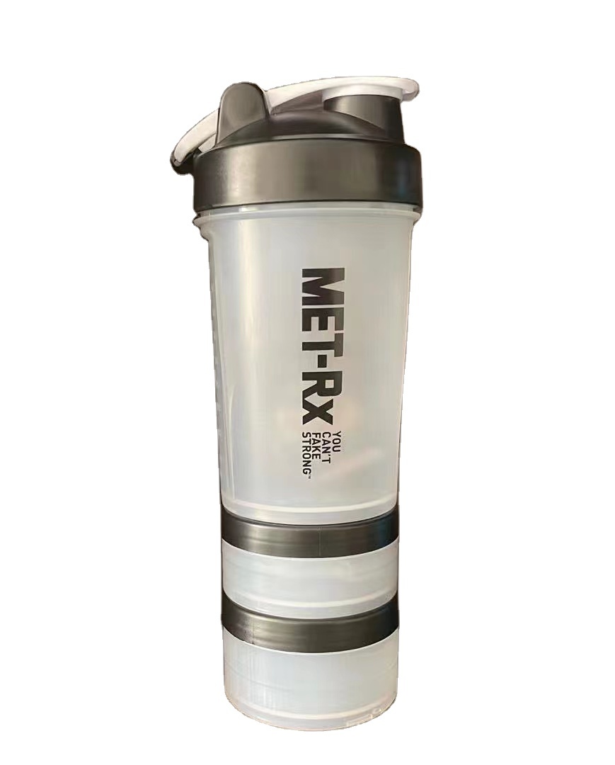Termo Met-Rx Gris-Translucido