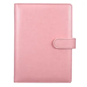 Couverture en cuir pu pour ordinateur portable, feuilles amples de recharge, agenda, lieur à spirale, papeterie de remplacement - Product Image 1