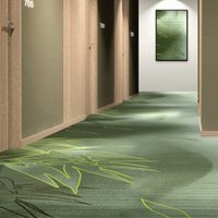 Kommerzieller Moderner Stil Getufteter Maschinengefertigter Jacquard-Bedruckter Nylon Umweltfreundlicher Wand-zu-Wand Teppich Schlingenflor Waschbarer PET-Heimteppich