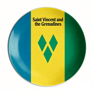 Assiette en céramique personnalisée style îles Pitcairn, Wallis et <span class=keywords><strong>Futuna</strong></span>, Haïti, Saint-Vincent-et-les-Grenadines – Vente en gros - Product Image 6