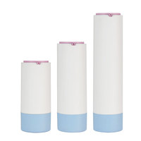 Flacon cosmétique vide rotatif sous vide 15ml 30ml 50ml, multicolore, pour sérum, lotion, emballage de soins de la peau