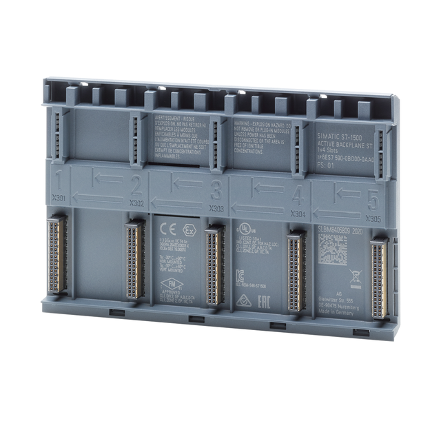 PLC Active Backplane Bus Module S7 1500 6ES7590-0BD00-0AA0 6ES7590-0BH00-0AA0 6ES7590-0BL00-0AA0 Industrial Automation