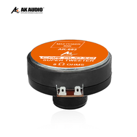AK-682 meilleure vente haut-parleur klaxon Tweeter 1 pouce Compression 25W HF pilote Compression pilote avec bobine de 25.4mm pour les systèmes de voiture