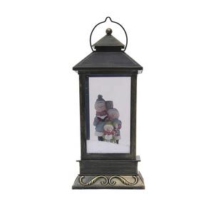 Belle lampe de Noël festive avec musique lumineuse, lanterne de Noël avec neige pour les festivals, décorations élégantes de <span class=keywords><strong>lampadaire</strong></span> de Noël - Product Image 2