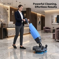 Machine de nettoyage de sols compacte autotractée Laite T1 avec batterie, type I Mop