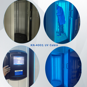 Cabina de Fototerapia UVB de Banda Estrecha de Cuerpo Completo Tipo Hospital, Cabina Vertical de Fototerapia UVB para Psoriasis, Vitíligo, Eccema - Product Image 3