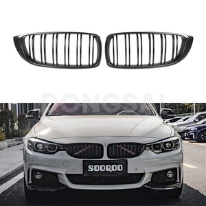 <span class=keywords><strong>4</strong></span> <span class=keywords><strong>serie</strong></span> F32 Coupe F33 convertibile F36 Gran coupé doppia dogana prereg in fibra di carbonio griglia anteriore 2014-2020 - Product Image 2