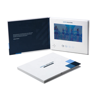 Offre Spéciale avec impression de logo articles promotionnels business écran lcd écran tft 7 pouces carte de vœux vidéo livret