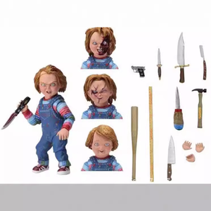 โมเดลตัวการ์ตูนตัวการ์ตูน Chucky ของสะสมตุ๊กตาอะนิเมะของขวัญวันเกิด - Product Image 4