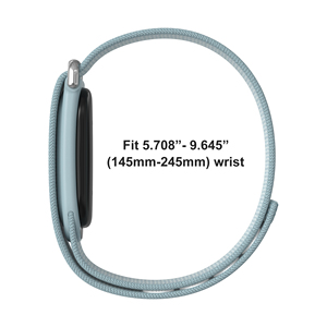 Bracelet en boucle pour biceps 2026, ceinture de bras personnalisée, bracelet de montre, sangle en nylon pour Google <span class=keywords><strong>Fitbit</strong></span> Air <span class=keywords><strong>Charge</strong></span> 6 Versa Sense 2 <span class=keywords><strong>4</strong></span> Ace - Product Image 6