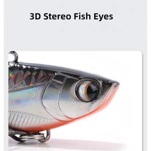 SNEDA Vente en gros Nouveaux leurres durs VIB en plastique avec queue scintillante, leurres <span class=keywords><strong>de</strong></span> pêche pour toutes les couches d'eau en stock - Product Image 6