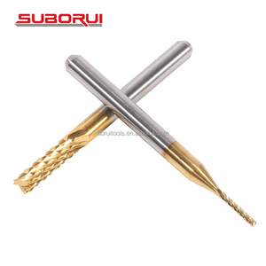 Suborui 10 cái 1/8 ''pcb khoan <span class=keywords><strong>Bit</strong></span> Set khắc cắt quay <span class=keywords><strong>bit</strong></span> CNC <span class=keywords><strong>End</strong></span> <span class=keywords><strong>Mill</strong></span> phay Cutter - Product Image 3
