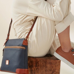 Nouveaux sacs à bandoulière vintage pour femmes, sacs à bandoulière en cuir grainé litchi avec poche zippée - Product Image 1