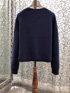 <span class=keywords><strong>Cardigan</strong></span> di alta qualità nuovi abiti 2025 autunno inverno da donna in Denim lavorato a maglia Patchwork manica lunga <span class=keywords><strong>cardigan</strong></span> <span class=keywords><strong>blu</strong></span> <span class=keywords><strong>scuro</strong></span> - Product Image 2