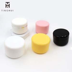 Tarro de Plástico PP de Doble Pared, Blanco, para Cosméticos, Personalizable, Redondo, para Crema Facial, 5g, 15g, 30g, 50g, 100g, 150g, 200g, 250g - Product Image 4