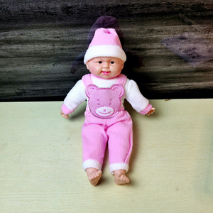 Poupée en vinyle rembourrée / Mannequin d'entraînement pour soins de maternité / Poupée en tissu pour exercices passifs de massage du bébé 30-50cm - Product Image 4