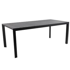 Mesa rectangular de aluminio, extensión de comedor <span class=keywords><strong>Popular</strong></span> para exteriores, gran oferta - Product Image 1