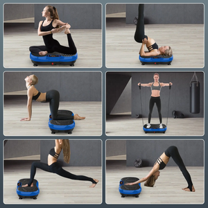 <span class=keywords><strong>Appareil</strong></span> d'exercice à plaque vibrante compacte et portable RS, utilisation à domicile, entraîneur de vibration du corps entier, perte de poids, amincissement, tonification des abdominaux - Product Image 6
