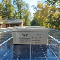 Batterie au plomb-acide MF Gel AGM JOZOKING 12V 200Ah, stockage d'énergie GFM, cycle profond rechargeable pour cellule solaire pour appareils électroménagers