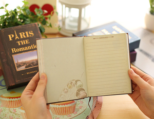 Văn phòng tùy chỉnh cổ điển USA bìa cứng máy tính xách tay viết cuốn sách A5 PU kế hoạch Nhật Ký máy tính xách tay - Product Image 6