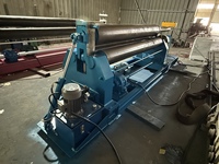 Machine à cintrer les tôles à trois rouleaux W11 16x2000, machine à cintrer les tôles W11 facile à entretenir, idéale pour une utilisation quotidienne en atelier