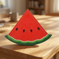Assiette de service en plastique de 7,5 pouces, design nordique personnalisé, sans BPA, passe au lave-vaisselle, écologique, qualité alimentaire, pour usage domestique
