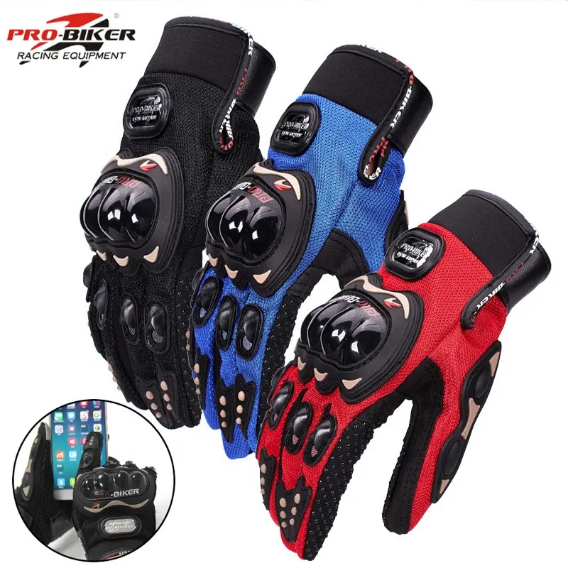 Touch Screen Gloves Motorcycle Gloves Winter&Summer Motos Luvas Guantes Motocross Protective Gear Racing Gloves