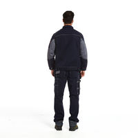 Ensemble de vêtements de travail mécanique personnalisés, veste utilitaire cargo + pantalon, atelier d'usine, protection du travail, combinaison de travail