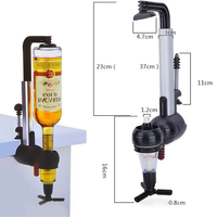 Luxe Nouveau Portable Mini Automatique Smart Shot Liqueur Whisky Bière Carafe Vin Carafe Aérateur Pompe Bec Distributeur Bouteilles