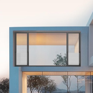 <span class=keywords><strong>Finestre</strong></span> a Battente in Alluminio con Doppio Vetro Temperato NFRC, Isolamento Acustico e Termico - Product Image 2