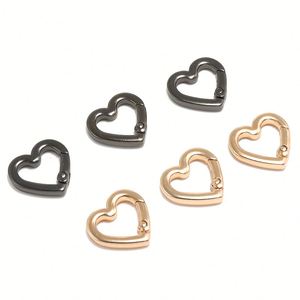 Mousqueton à ressort en alliage de zinc pour accessoires de bracelet et porte-clés en métal imprimé en typographie DIY, vente en gros - Product Image 1