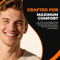 OEM Prostate Health Compound Complément alimentaire à base de plantes pour la santé masculine contient du lycopène de zinc et des capsules de graines de citrouille