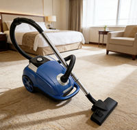 Aspirateur à bidon 2000W avec technologie cyclonique puissante, connecteurs de câble automatiques, filtre HEPA, usage domestique sec