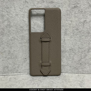 <span class=keywords><strong>Housse</strong></span> de téléphone portable en cuir véritable <span class=keywords><strong>Togo</strong></span> de nouveau style pour Samsung S21 Ultra avec sangle - Product Image 5