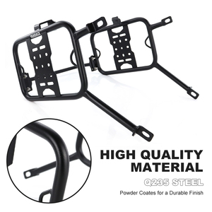 Soporte de Acero para Alforjas Laterales, Compatible con <span class=keywords><strong>Royal</strong></span> <span class=keywords><strong>Enfield</strong></span> Meteor 350 2021-2025, Marca Waximoto - Product Image 5