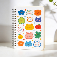 Cuaderno de Dibujos Animados Súper Lindo, Libreta Pequeña de Anime, Agenda 2026, Diario con Espiral, Cubierta con Bolígrafo, Papelería Personalizada
