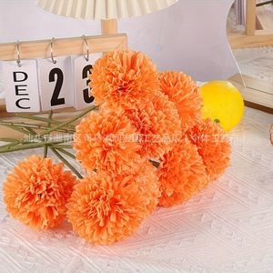 Flores Artificiales <span class=keywords><strong>de</strong></span> Marca Privada, Resistentes a <span class=keywords><strong>los</strong></span> Rayos UV, para Exteriores, con Múltiples Cabezas, Pequeño Ramillete <span class=keywords><strong>de</strong></span> Flores, Rosa, Morado, Amarillo, Blanco, Decoración para Ventanas, Reutilizables - Product Image 5