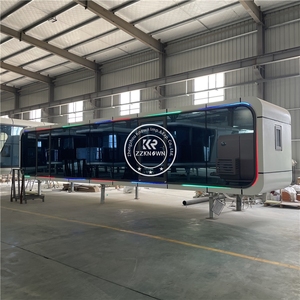Fabriqué en Chine Petite cabine Apple Mobile Home Hôtel préfabriqué Space Capsule House avec cuisine et salle de bain - Product Image 5